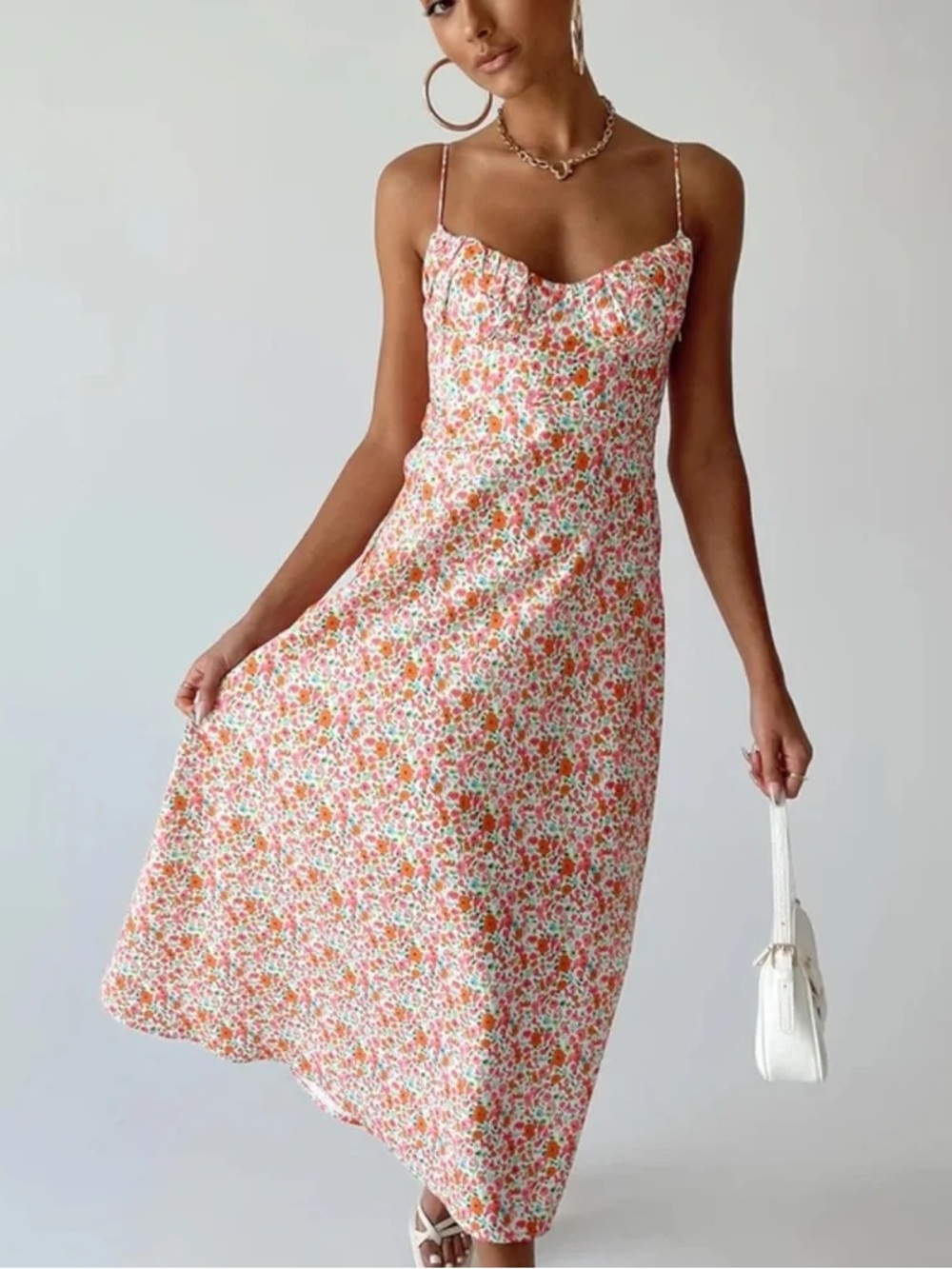 Princess Polly Amara Midi Dress Multi